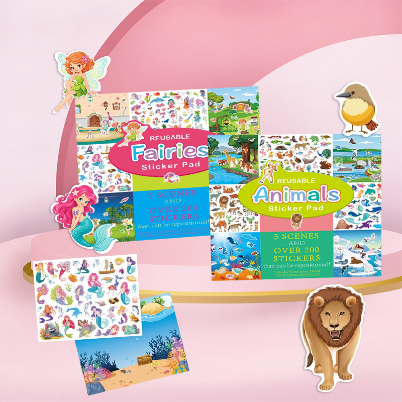 📕The Sticker Book That Builds Attention Spans – A Hands-On Journey Through Nature