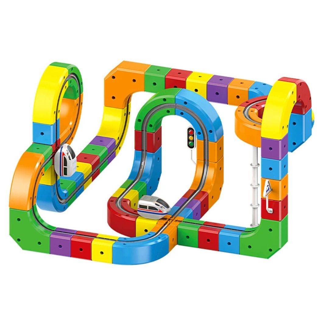 🚂🚂Magnetic Gravity-Defying Electric Track Car Toy
