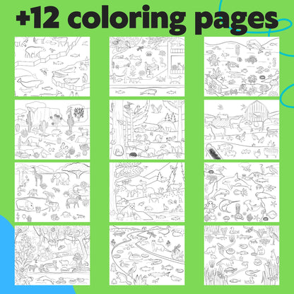 📕The Sticker Book That Builds Attention Spans – A Hands-On Journey Through Nature