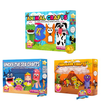 🔥Last Day 50% OFF🎨Simple Paper Crafts for Kids✂️