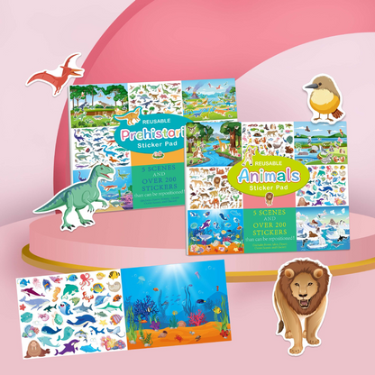 📕The Sticker Book That Builds Attention Spans – A Hands-On Journey Through Nature