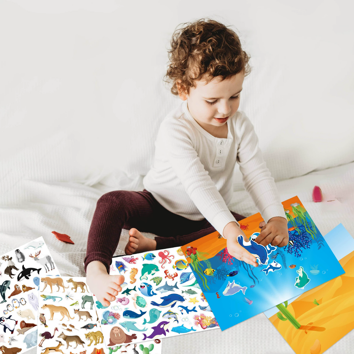 📕The Sticker Book That Builds Attention Spans – A Hands-On Journey Through Nature