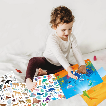 📕The Sticker Book That Builds Attention Spans – A Hands-On Journey Through Nature
