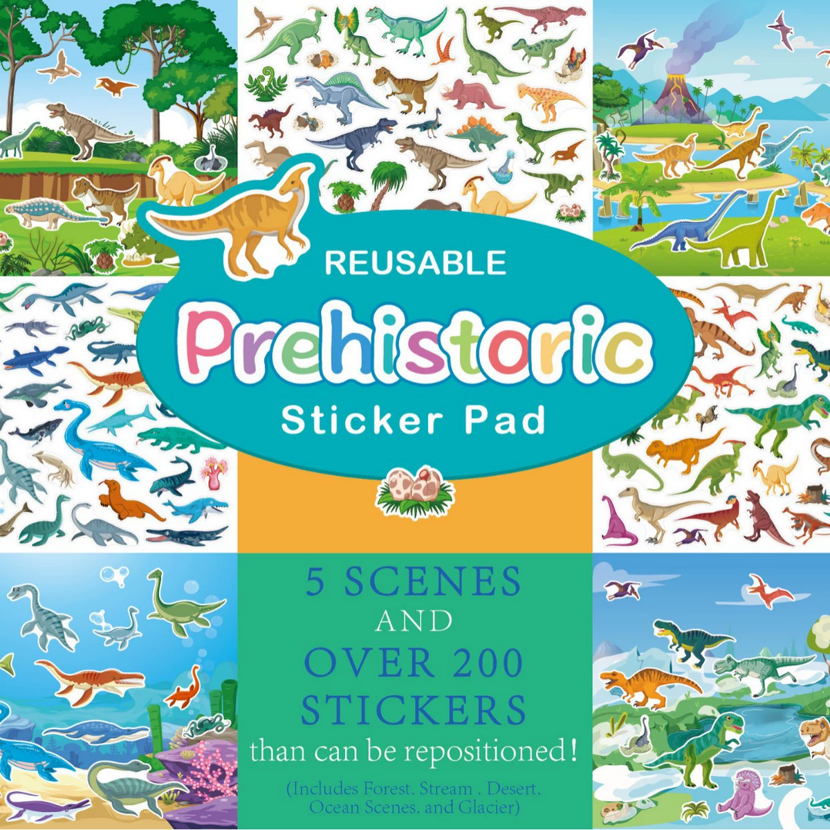 📕The Sticker Book That Builds Attention Spans – A Hands-On Journey Through Nature