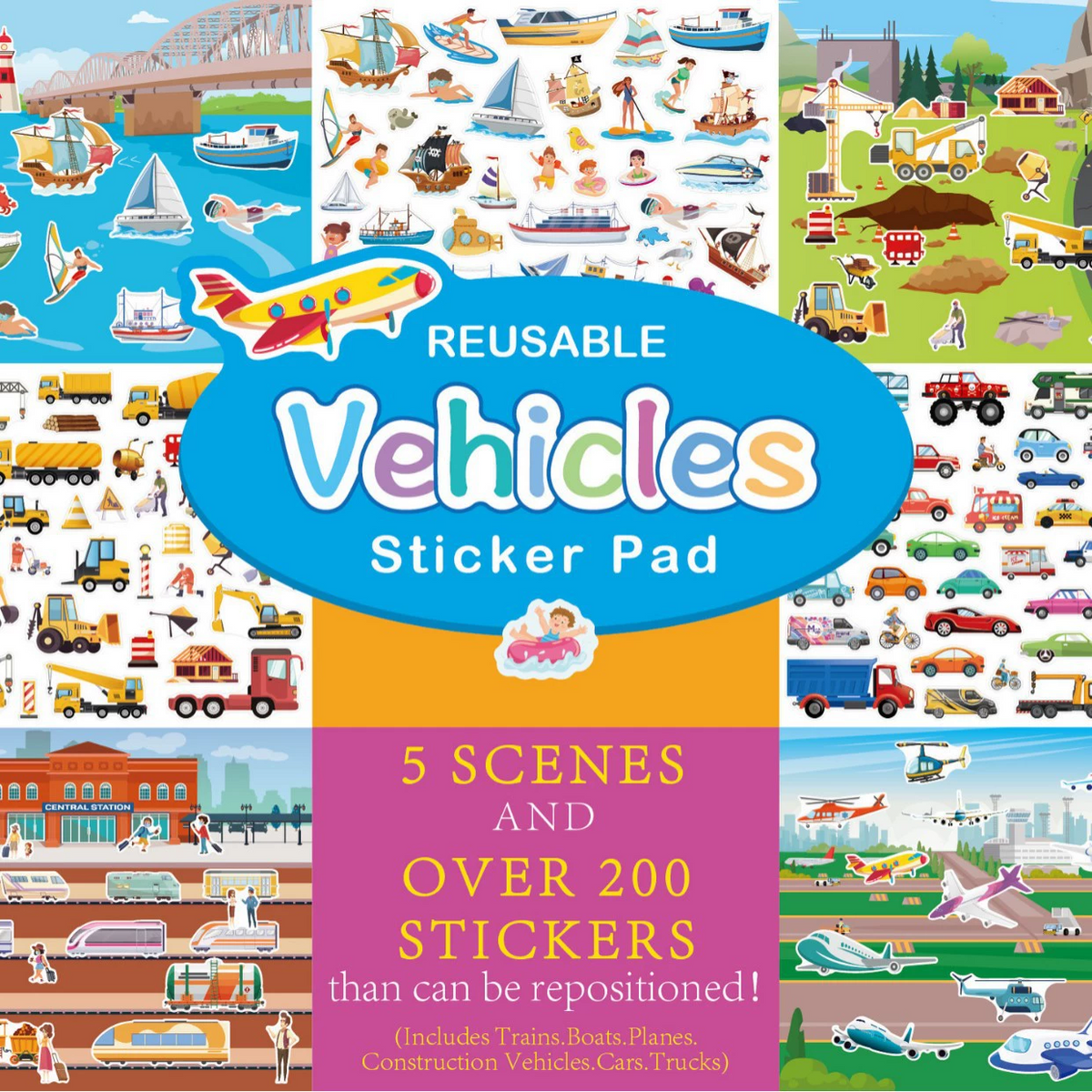 📕The Sticker Book That Builds Attention Spans – A Hands-On Journey Through Nature