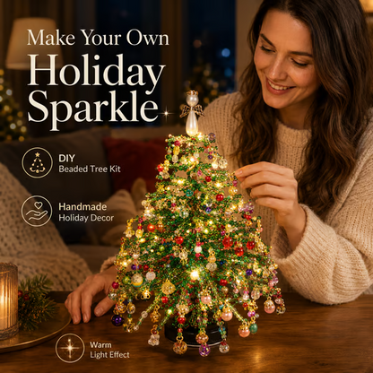 DIY Crystal Beaded Christmas Tree Craft Kit