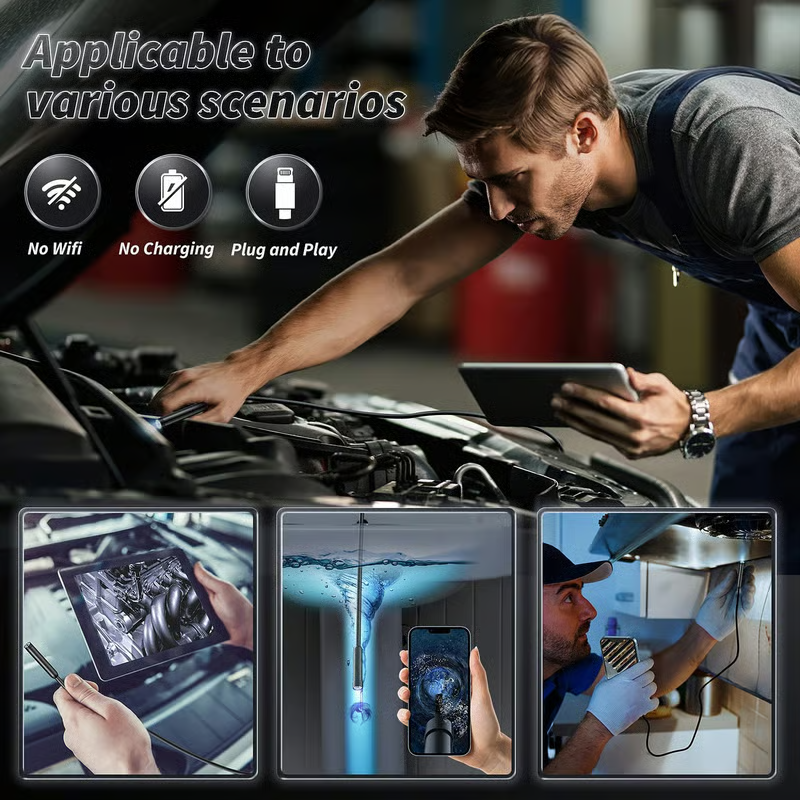 🎁Last Day Promotion 50% OFF🔥16.4ft HD Endoscope Camera for iPhone & Android