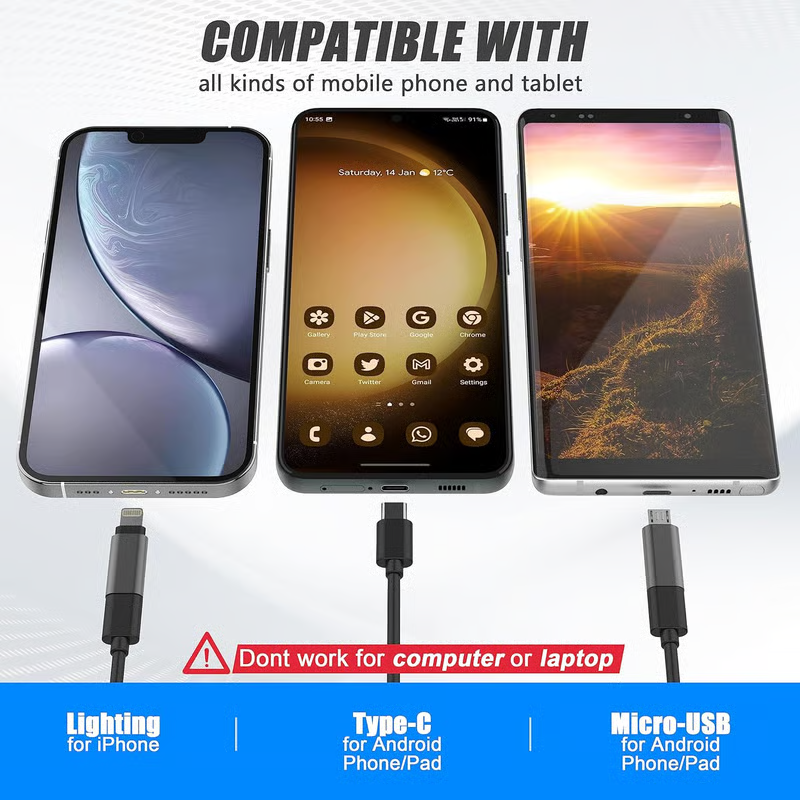 🎁Last Day Promotion 50% OFF🔥16.4ft HD Endoscope Camera for iPhone & Android