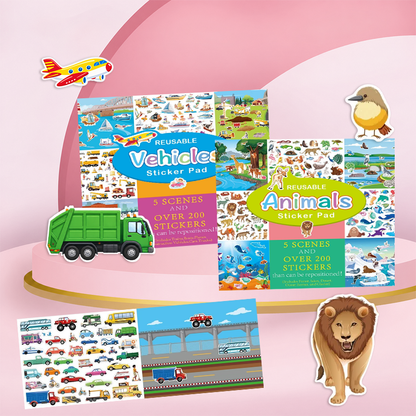 📕The Sticker Book That Builds Attention Spans – A Hands-On Journey Through Nature