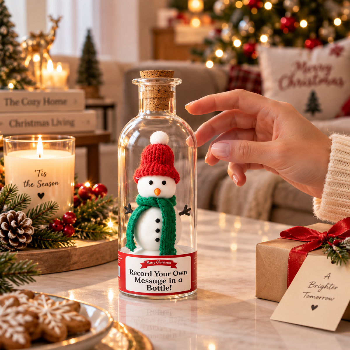 JingleJar Snowman design