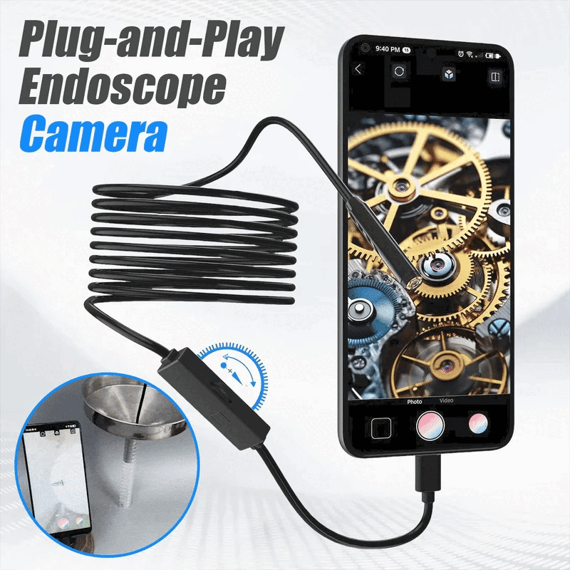 🎁Last Day Promotion 50% OFF🔥16.4ft HD Endoscope Camera for iPhone & Android