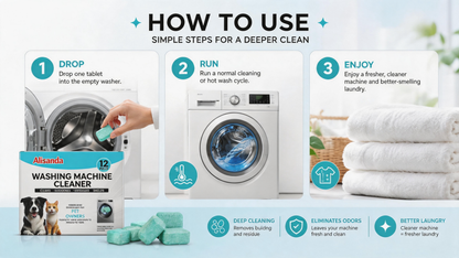 Velmiva Washing Machine Cleaner Tablets — Washer Care product image 5